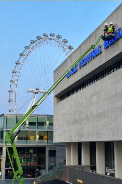 Royal Festival Hall signage bird proofing case study